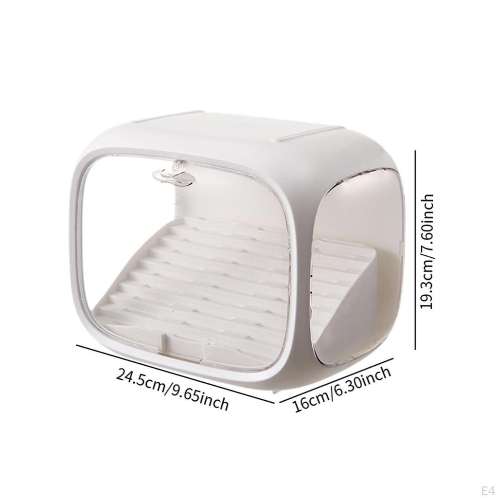 Case for Collectible Figures with Door, Organizer Box Miniature Statues