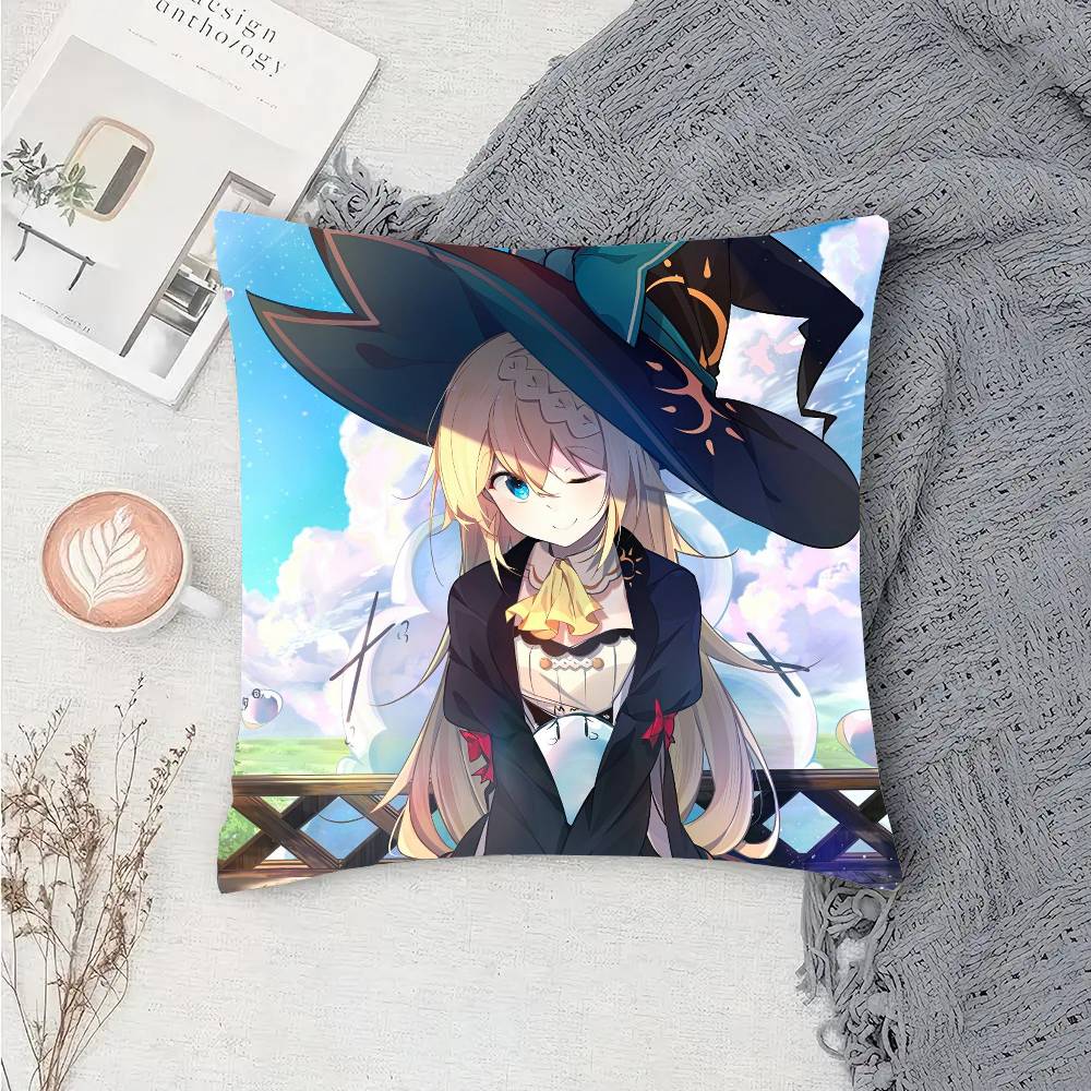 I've Been Killing Slimes For 300 Years And Maxed Out My Level Anime Pillow Case Sofa Cushion Cover Room Home Decoration