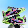 Men Football Boots Long Spikes High Ankle Soccer Shoes TF Kids Outdoor Grass Cleats Soccer Boots Training Sport Football Shoes