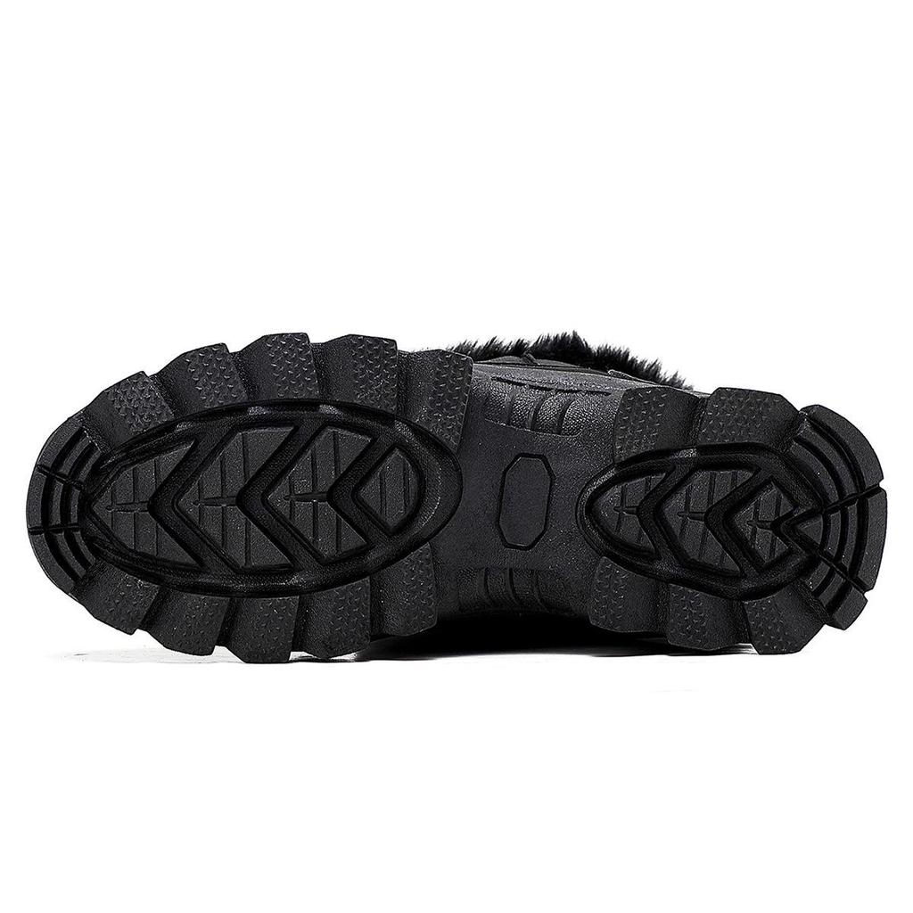 Women's Fashionable Winter High-Top Non-Slip Velvet-Lined Snow Boots