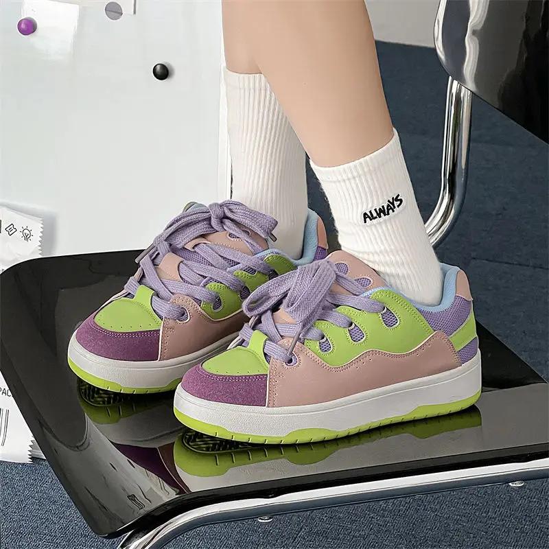 Streetwear Platform Designer Sneakers Men Women Fashion Casual Men's Trendy Skate Shoes Outdoor Stylish Women's Skateboard Shoes