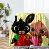 Bing Theme Printed Blanket - Perfect for Couch, Bed, Travel & Outdoor Use | Machine Washable, Cozy & Durable.