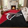 Atlanta Falcons Carpet Door Mat for Living Room or Bedroom Protective Mat Under Chair Office Decoration Christmas Gift Birthday Present