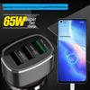 Multi-Device Car Charger: Compatible with Huawei 40W, OPPO, OnePlus Flash Charge, and QC3 Fast Charging Protocols.