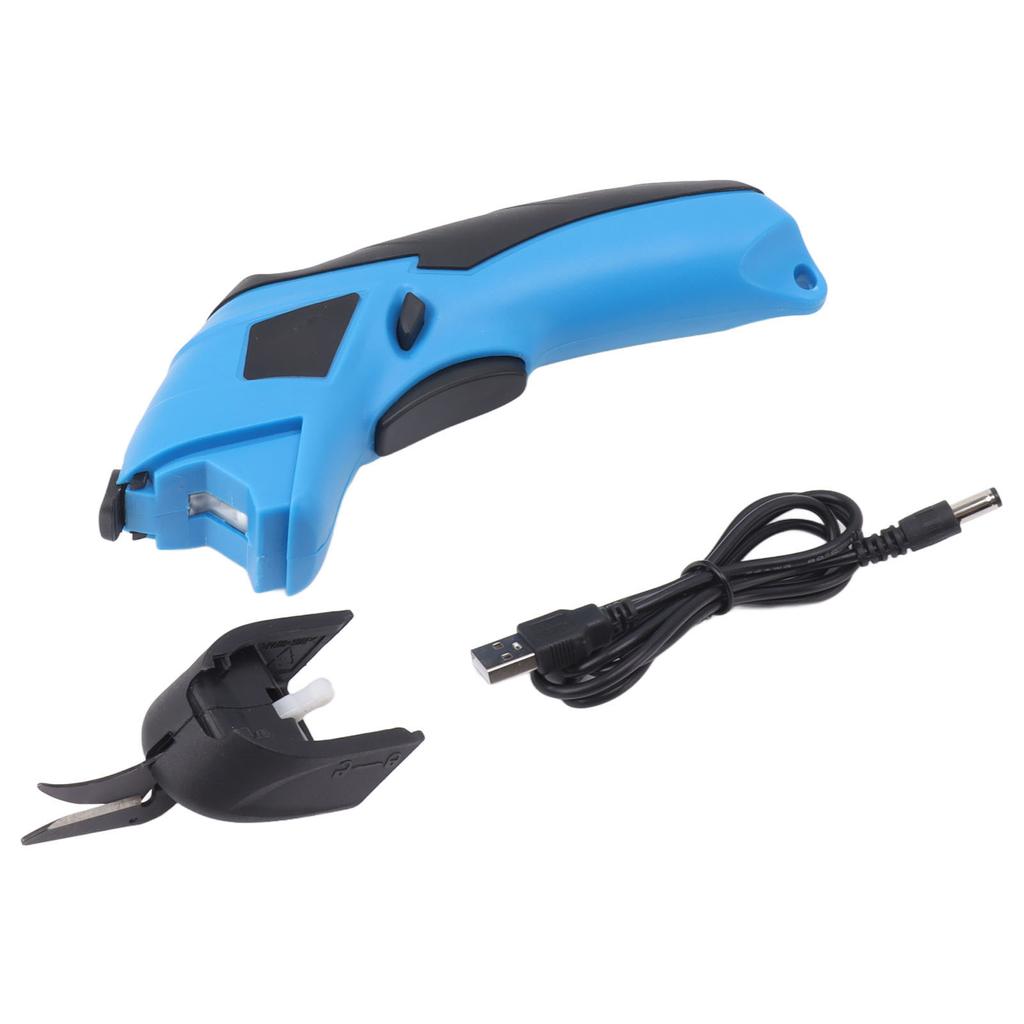 Foarfece electrice pentru materiale textile, fără fir, reîncărcabile, cu foarfece portabile, pentru tăierea covoarelor din pânză