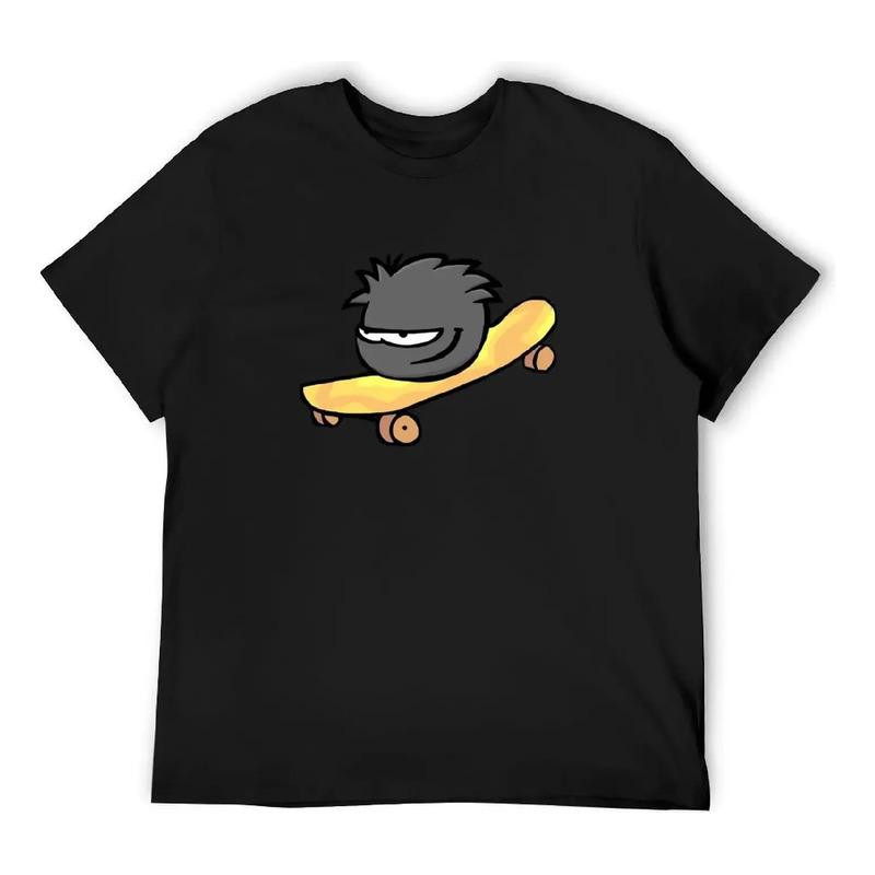 Camiseta Negra Con Forma De Puffle De Club Penguin, Regalos S