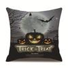 Halloween Linen Pillow Cover Printed Pillow Cover