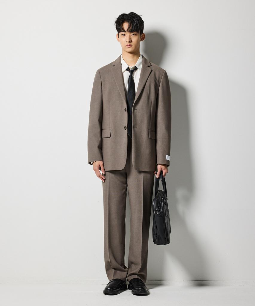 Stco 4Way Stretch Essential Setup Set Brown (Oversized)_Sejuz53Set