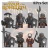 Kt1033 Magic Lord Mini Figure Series Powerful Orc Xp254-261 Children's Educational Building Toy