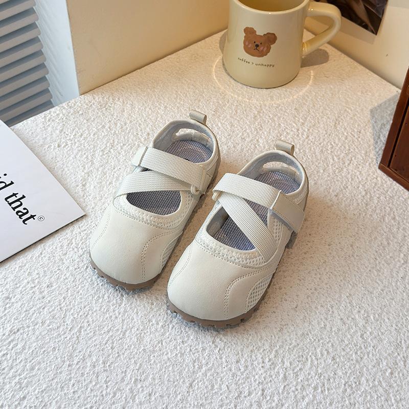 Girls' Ballet-Style German Training Shoes, New Spring/Summer Mary Jane Sneakers for Girls, Princess Shallow-Soled Baby Sandals
