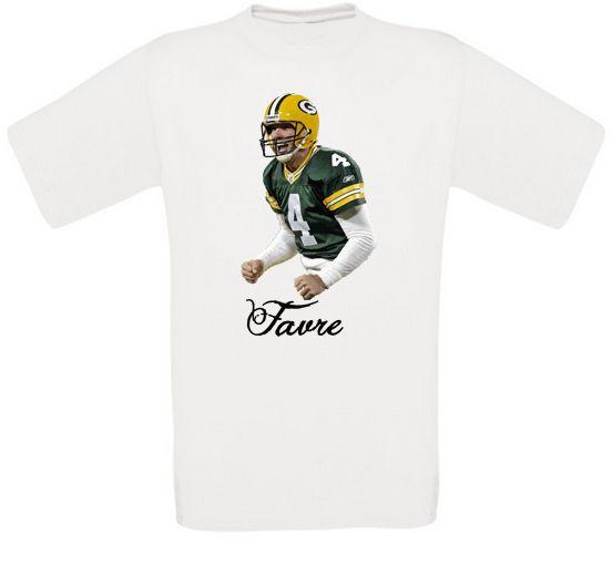 Brett Favre Green Bay American Football T-Shirt All Sizes