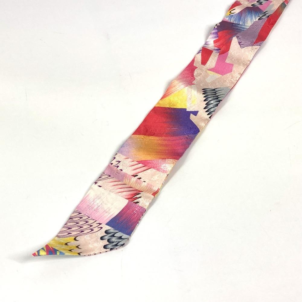 HERMES Twilly Twilly Kyoto Marble Scarf silk Multicolore Unused