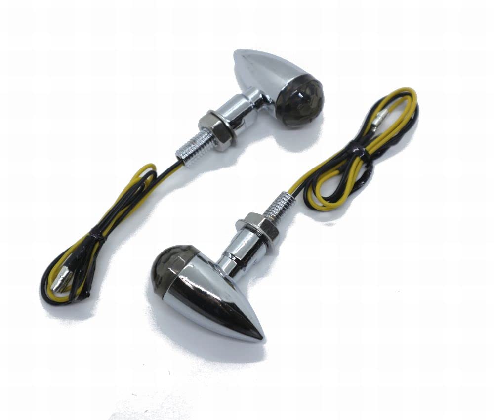 

Beatus Micro LED Turn Signal, Screw Diameter, M8, Motorcycle, General Purpose, 2 Lines, Set