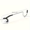 2pcs Stainless Steel Camping Pole Hooks-Adjustable, Anti-Slip Wall Mount Hangers for Lights, Clothes & Accessories,Camping Hooks