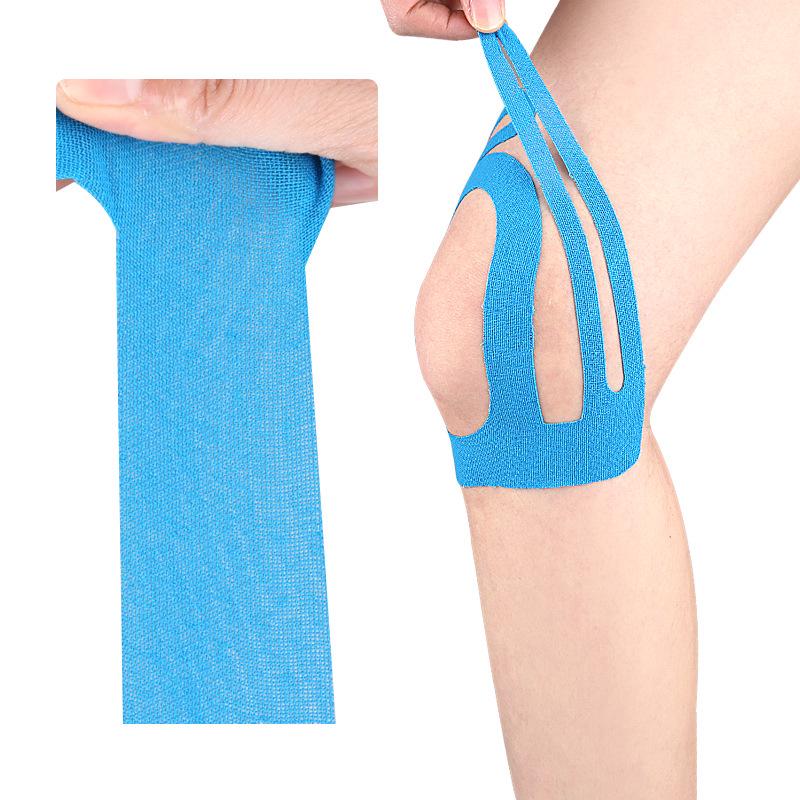 Knee Support Pre-Cut Kinesiology Tape - Elastic Adhesive Compression Sports Tape