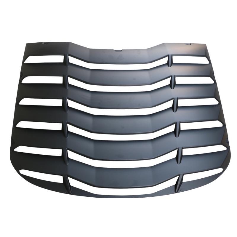 15-23 Mustang MMD Rear Window Louvers Air Deflector Sunshade