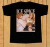T-shirt Noir Signature Tournée Ice Spice Unisexe Toutes Tailles DI698 T-shirt Unisexe