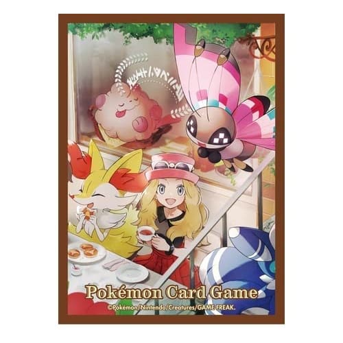 Pokemon Card Game Deck Shield Serena Sleeves, 64 Sleeves, 66 X 92mm