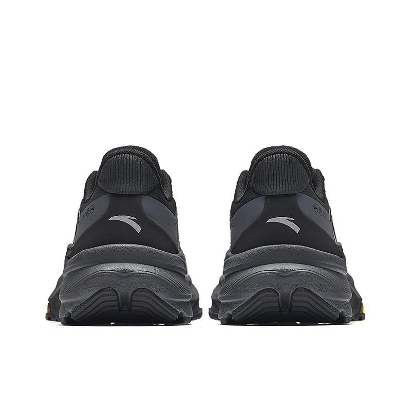 Anta Explore Trendy Comfortable Slip Resistant Durable Low Top Trail Running Shoes Women Sneakers Black Gray 922445587-5
