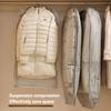 Down Coat Compression Dust Cover Closet Hanging Coat Dust Cover Waterproof Dustproof Household Transparent Clothes Storage Bag