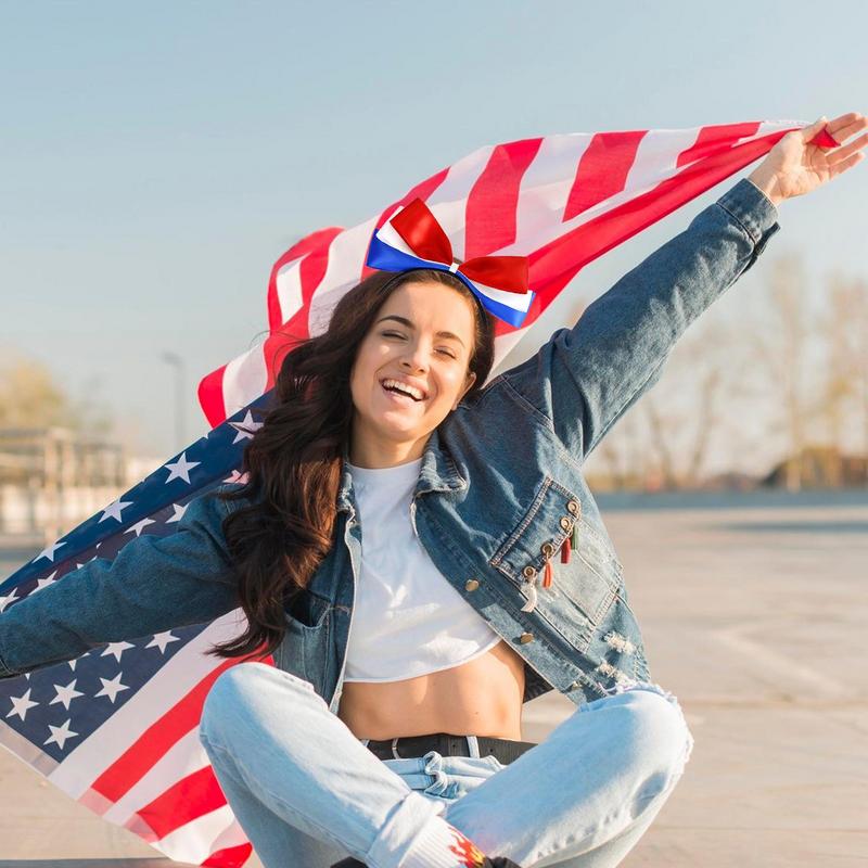 Patriotic Headbands Hair Accessories Veterans Party Favors Set Of 7 Patriotic Hair Hoops For 4th Of July Memorial Veterans China Mainland