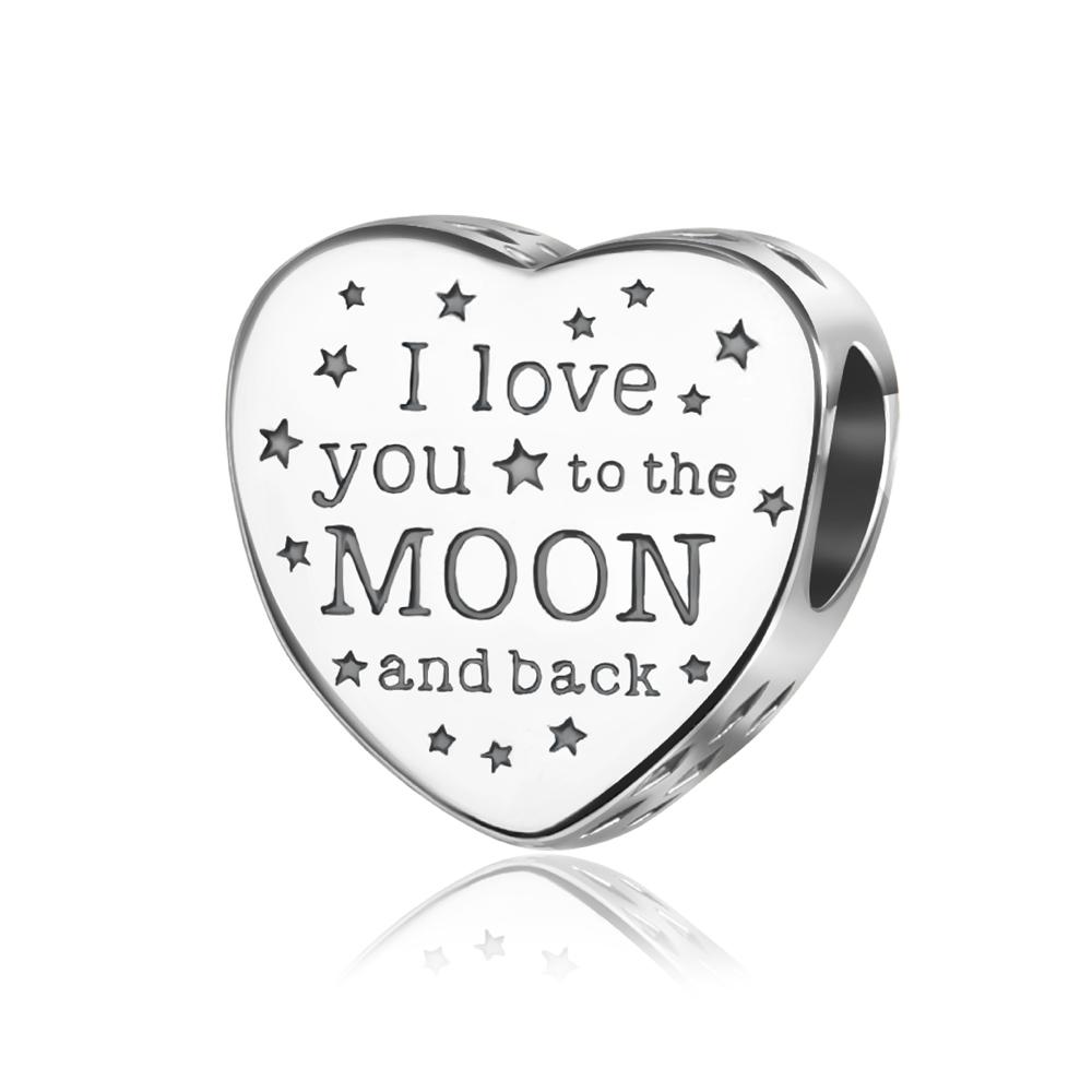 925 Silver Woman Charms MOM Mother Day Pendants Beads Fit Original Bracelet Necklace Jewelry Making Female Jewelry Gift
