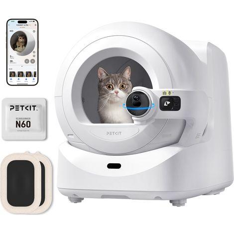 Petkit – Puramax 2 Automatic Cat Litter Box – Smart Litter Box 58x53x52.5cm – Automatic Cleaning – Odor and Leak Proof