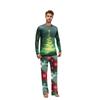 Christmas Print Family Outfit Long Sleeve Top + Pants Set Family Outfit