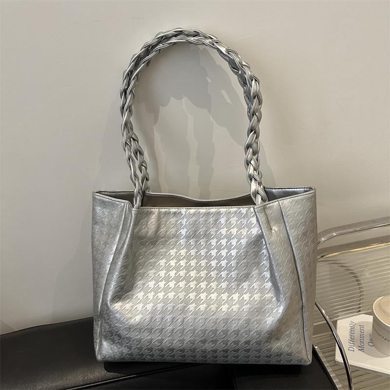 2025 Large Capacity Women's Soft Leather Shoulder Bag - Fashionable Handbag for Students