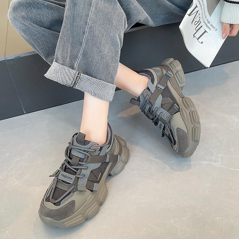 Augustine dad shoes new autumn muffin platform casual sports shoes running shoes