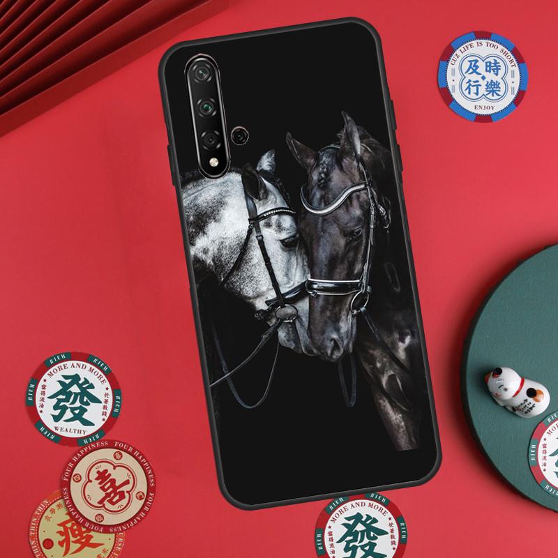 Domineering Cool Horse For Huawei Nova Y60 Y70 Y90 Y72 Y73 Y61 Y91 7i 8i 11i 12i 12s 9 10 SE P20 P30 P40 Lite Case