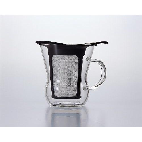 HARIO One Cup Tea Maker 200ml Black Made In Japan Present Gift OTM-1B