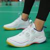 New Table Tennis Shoes Rotating Buckle Badminton Shoes Men's and Women's Outdoor Sports Running Shoes Tennis Training Shoes Carbon Sole