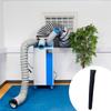 Insulated Portable AC Hose Cover Enhanced AC Hose Sleeve With Air Cloth Plate And Outlet Pipe Tube
