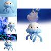 Charming Ocean-inspired Jellyfish Plush Toy Keychain With Soft Sponge Filling For Kids