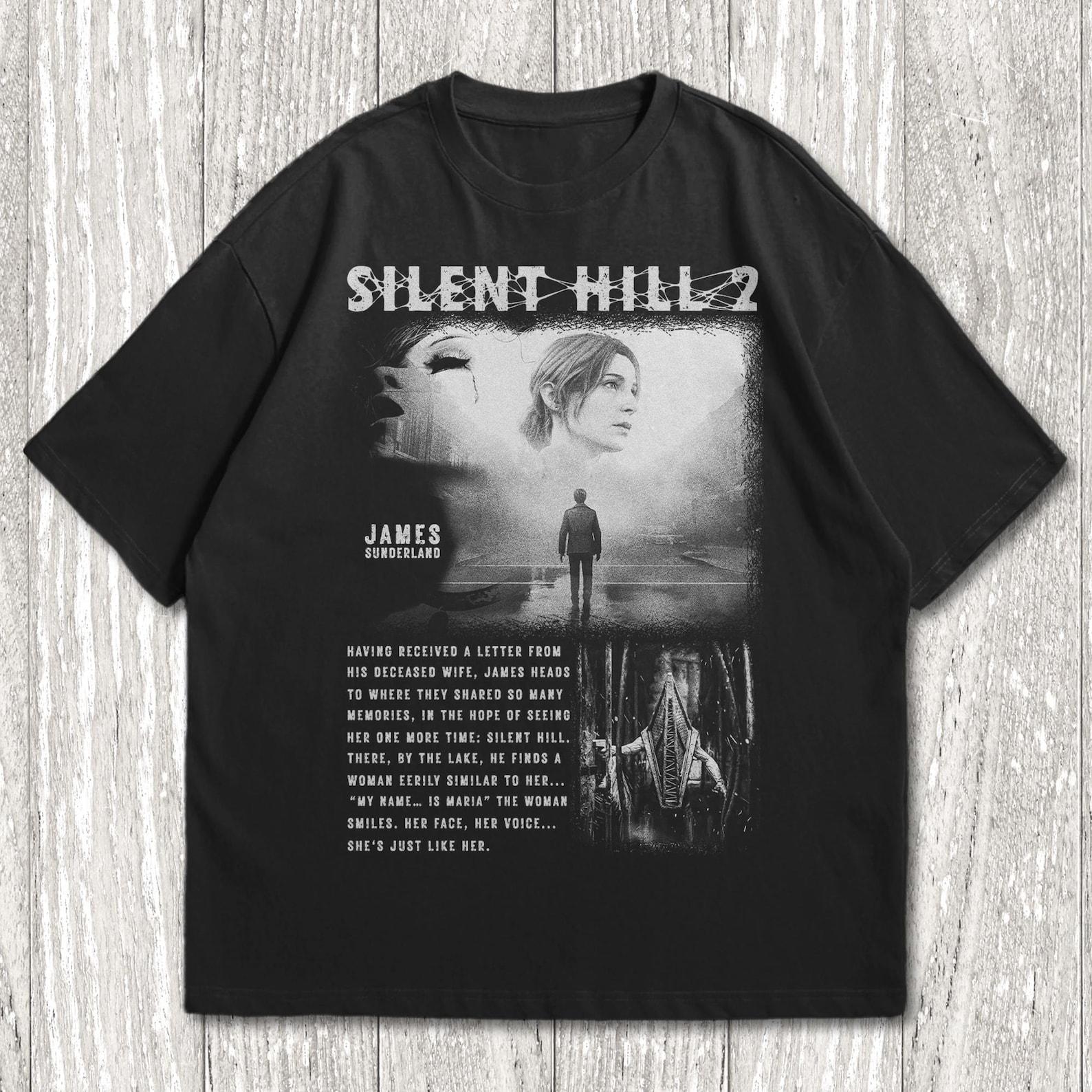 Retro Silent Hill II Gifts For Man And Women Unisex T-Shirt, Vintage 90s Bootleg Style Silent Hill II T-Shirt, James Sunderland T-Shirt 4XL
