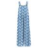 Women's Casual Jumpsuit Sleeveless Fashion Floral Print Jumpsuit