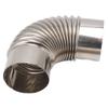 Stainless Steel Elbow Chimney Stove Pipe 90 Degrees Bending Chimney Flue Adapter Tube
