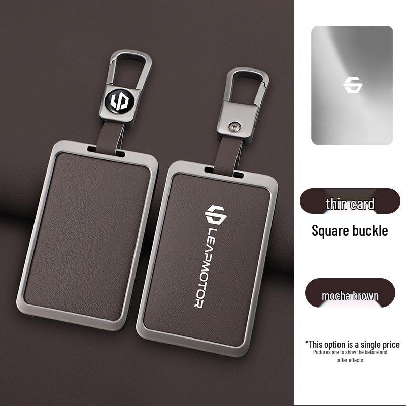 Pokrowiec na kluczyk NFC Leapmotor C10 2024 - Metalowa obudowa i uchwyt dla mężczyzn