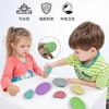6 Stück sensorische Steine texturierte Fidget Spielzeuge Kinder beruhigende weiche Sorgensteine für Autismus ADHS Jugendliche Angst Stressabbau Spielzeug