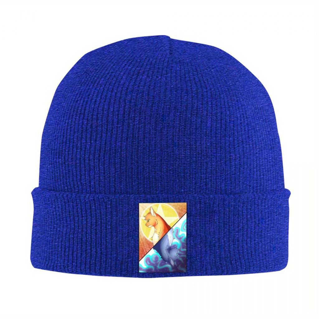 "Fire Alone Will Save The Clan..." - Warriors Warm Knitted Cap Fashion Bonnet Hat Autumn Winter Outdoor Beanies Hats for Unisex