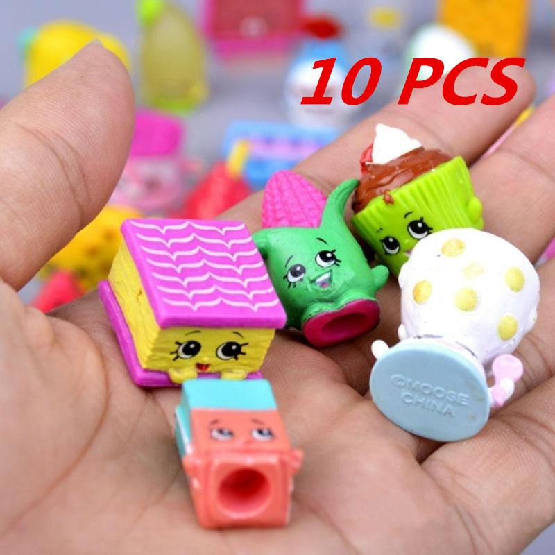 

10 шт. Детская игрушка-кукла Игрушка для детей Рождественские подарки Торговец фруктами Семейная кукла для покупок