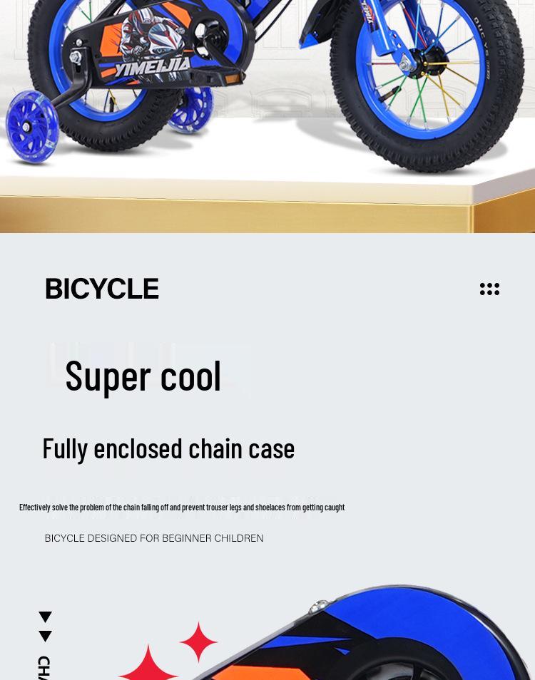 Kinderfahrrad für 3-10 Jahre, Jungen & Mädchen, Erhältlich in 12-18 Zoll Größen.