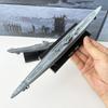 Diecast 1:350 Scale US/German U-boat Submarine Sailfish Alloy WWII U181 U552 Warship Ship Model Ornament Boy Collection Gifts