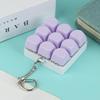 1Pc Fun 9 Keys Mechanical Keyboard Keychain Cute Creative Stress Relief Toy Keyring Adult Kid Fidget Toy Bag Pendant Gifts&