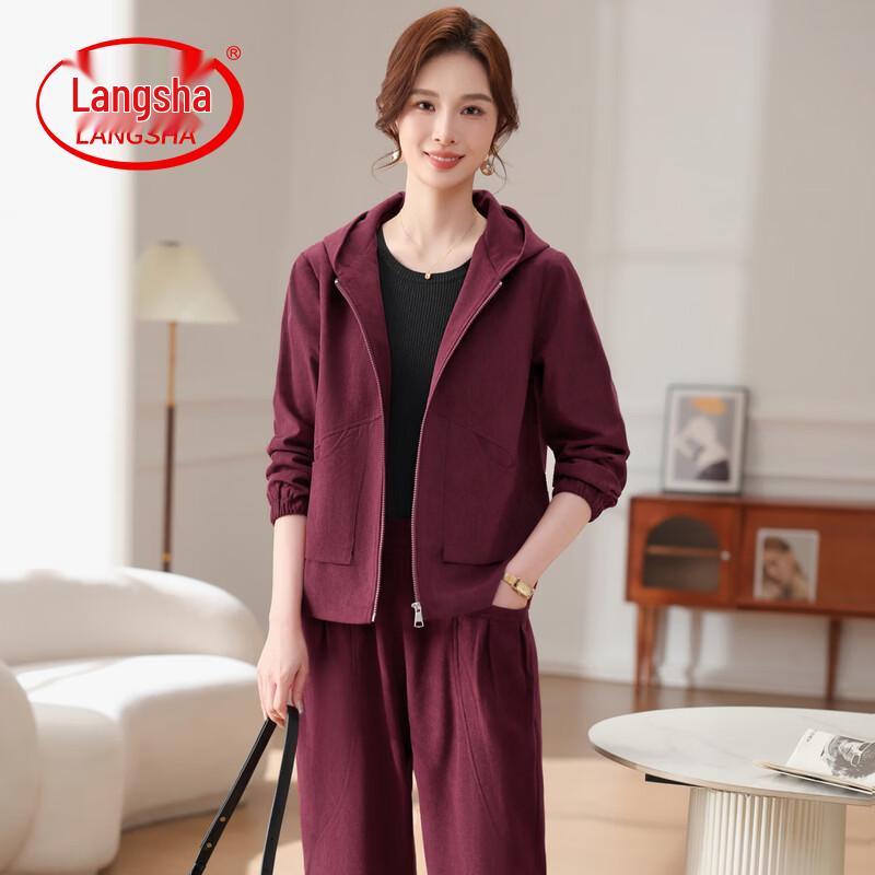 LangSha Women s Elegant Vest & Top Set 2XL