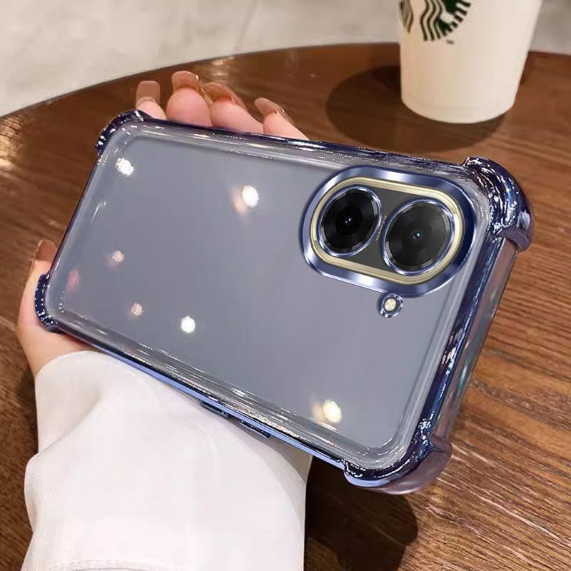 Clear Transparent Shockproof Plating Silicone Case For Xiaomi Redmi A5 A3 A1 Turbo 4 3 Pro Soft Back Cover