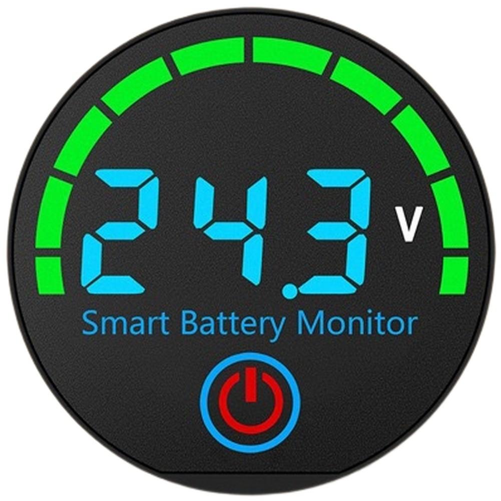 Digital Voltmeter Battery Indicator Low Voltage Alarm