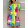 2025 Spring/Summer New Style Elegant Mid Skirt One Shoulder Commuter Dress Women's Wear