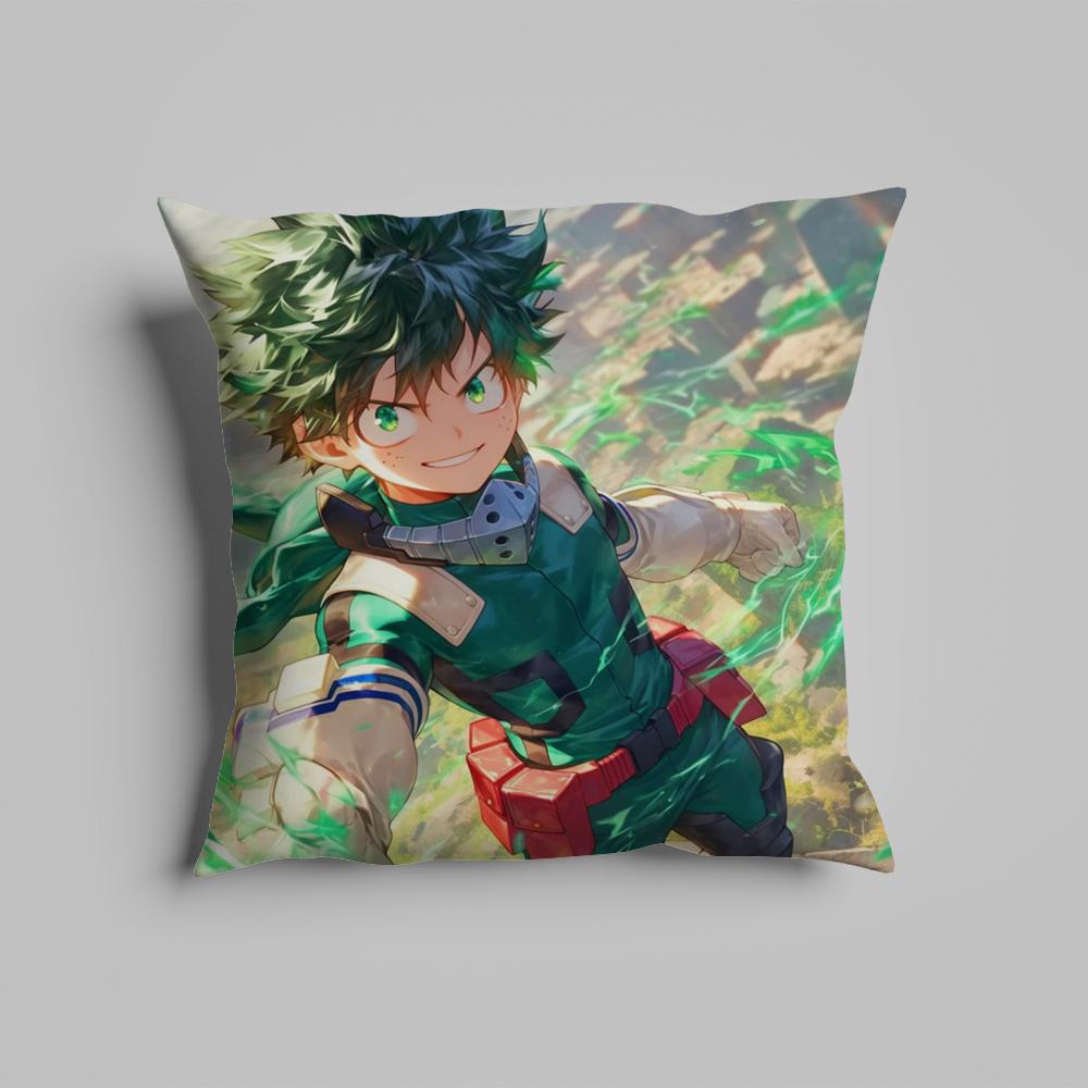 

Pillow Case luxurious home office, sofa decorative Multi sized car seat cushions, pillowcases My H-hero academys anime 12x12Inch